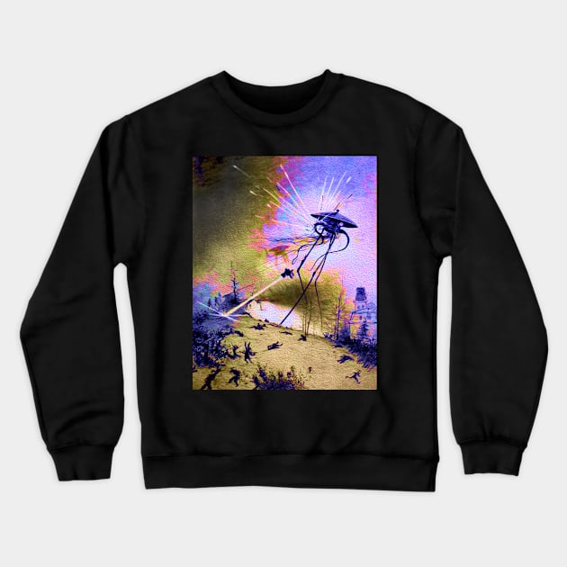 War of the Worlds, Part Three Crewneck Sweatshirt by pompeiigod